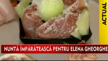 VIDEO Uite cu ce bunatati se vor delecta invitatii de la nunta Elenei Gheorghe! Tortul miresei va avea 70 de kilograme si ii va surprinde pe toti!