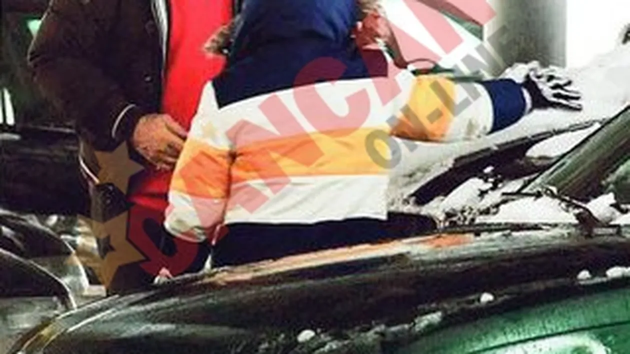 Ilie Nastase si Brigitte Sfat fac cumparaturi la hipermarket