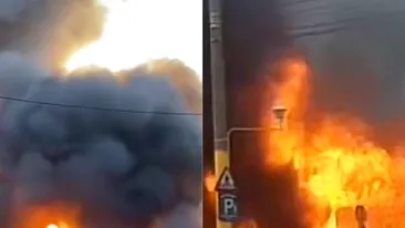 Incendiu violent în Mamaia! Clubul a ars complet. VIDEO