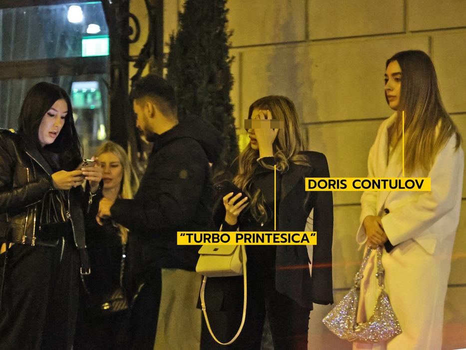 ”Turbo Prințesica”, alături de Doris. fosta iubită a lui Ionuț Radu (Foto: CANCAN.RO)