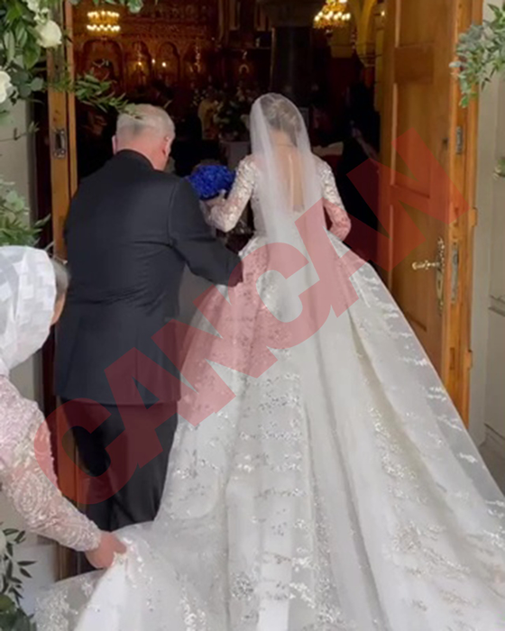Maria Iordănescu, fiica fostului selecționer al României, s-a cununat religios (Foto: CANCAN.RO)