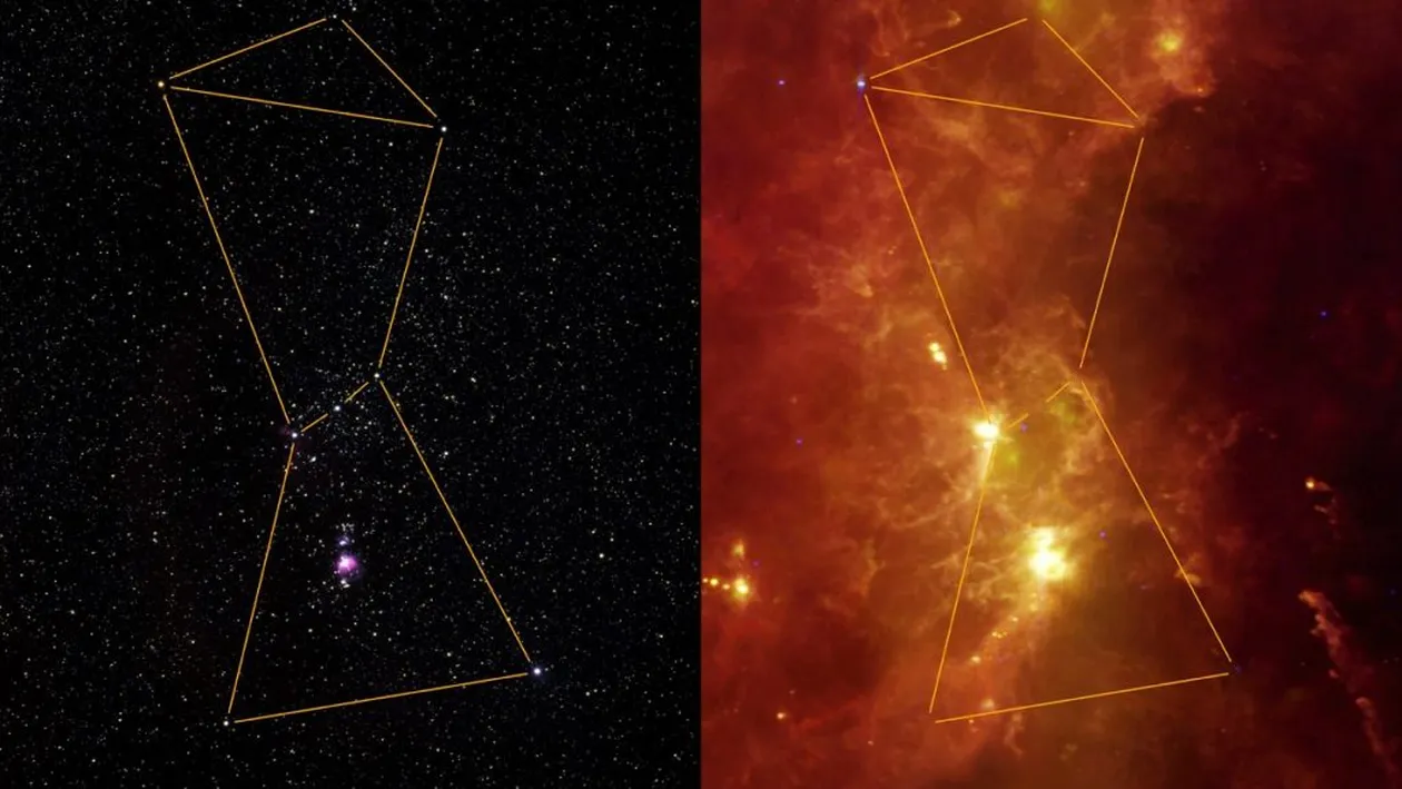 Orionidele. Ce se întâmplă când Pământul trece prin coada cometei Halley