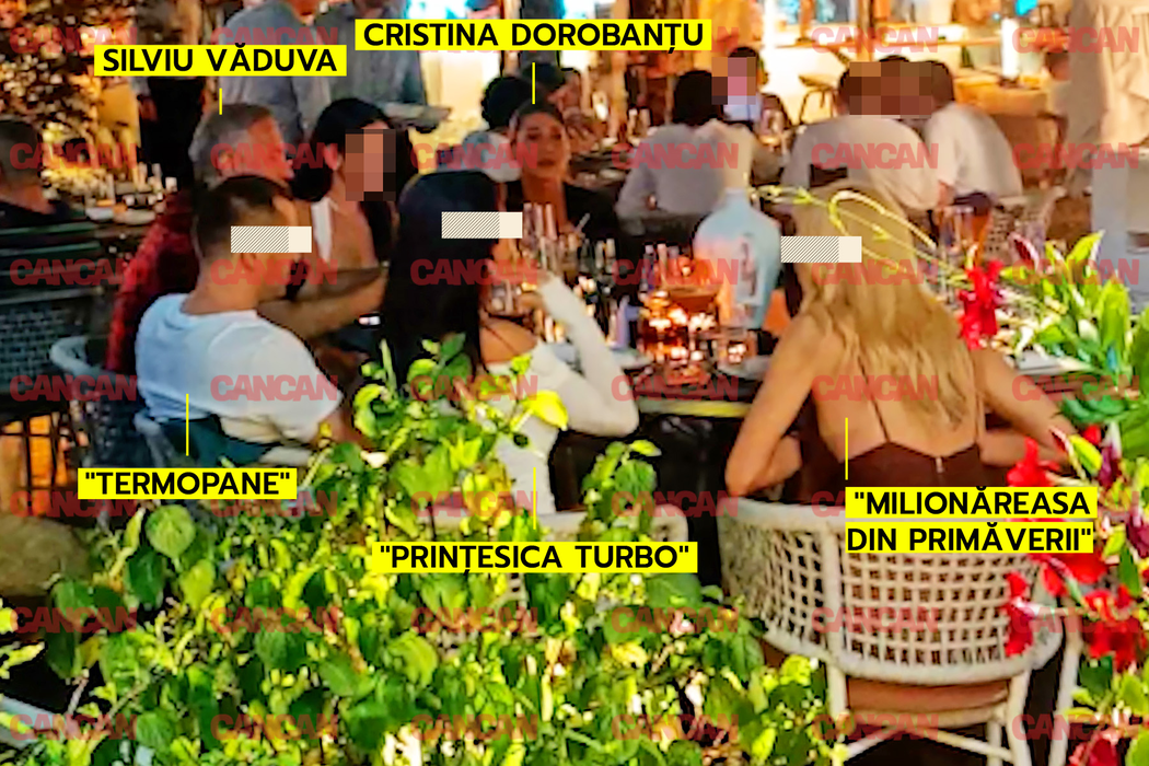Masă serioasă, vineri seară, la Casa di David, unde "Prințesica Turbo" și-a serbat ziua de naștere