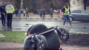 Soțul femeii-jandarm, ucisă pe trecerea de pietoni: „Erau doi în unul. Să vă rugaţi pentru cea mica!”