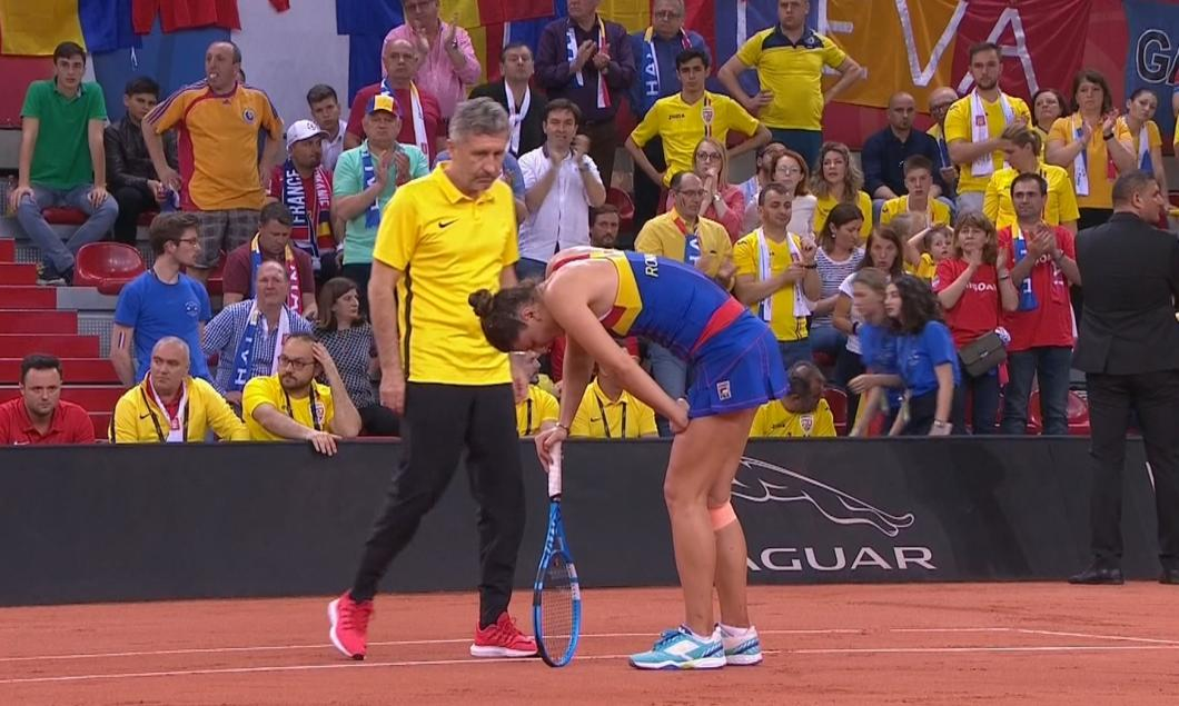 Starea Irinei Begu, după accidentarea de la Fed Cup