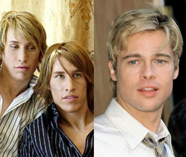 Au cheltuit 20.000 de dolari pentru a arăta ca Brad Pitt. Ce înfățișare au acum doi frați