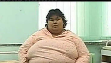 Cea mai grasa femeie din Romania a murit la cinci luni dupa ce a nascut!