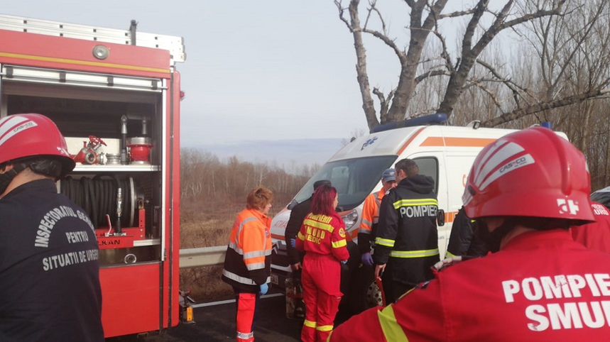 Accident șocant, în Vaslui. A fost activat Planul Roșu de Intervenție, după ce mai multe autoturisme s-au ciocnit