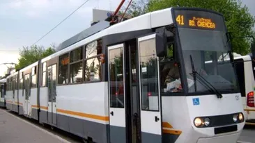 Haos în Capitală, după ce linia tramvaiului 41 a fost temporar închisă
