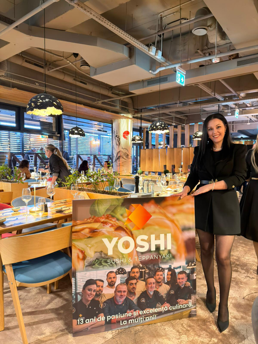 Yoshi Sushi & Teppanyaki împlinește 13 ani. Un loc care a devenit, în timp, o stare de spirit