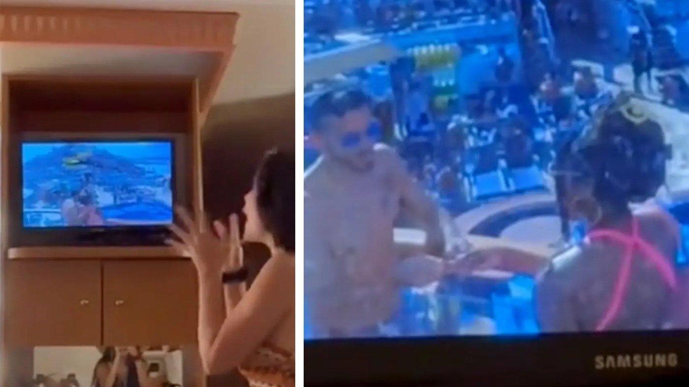 Această tânără și-a prins iubitul că o înșală, uitându-se pe camerele de supraveghere ale vaporului de croazieră pe care cei doi se aflau în vacanță
