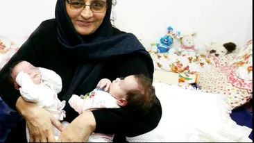 Fotografii in premiera! Cat de mari s-au facut gemenele maicutei Sebastiana