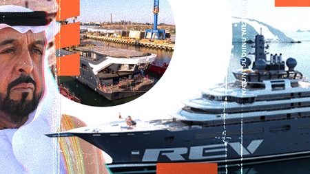 Cel mai exclusivist super-iaht din lume a fost construit în România! Filmările cu ”Rev Ocean” îți taie respirația