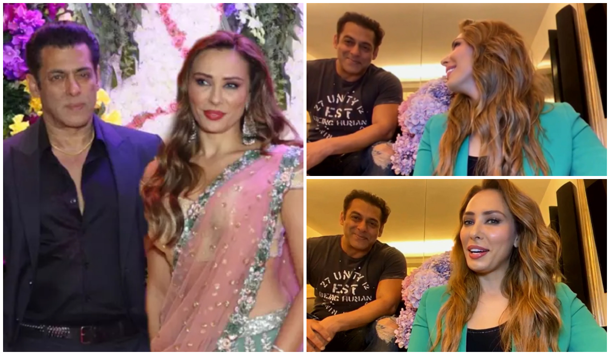 Iulia Vântur și Salman Khan / Foto: Facebook, Captură Video