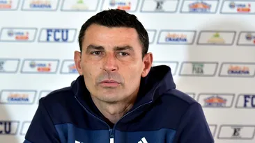 Trică, dezamăgit de oltenii săi după eșecul cu CFR Cluj: „Nu putem da goluri dacă nu tragem la poartă!”