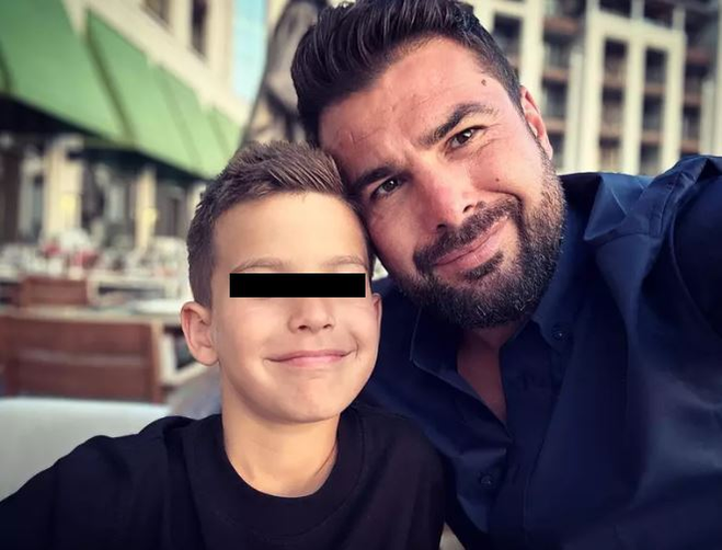 Tiago, fiul cel mic al lui Andrian Mutu a împlinit 8 ani/ sursă foto: Instagram
