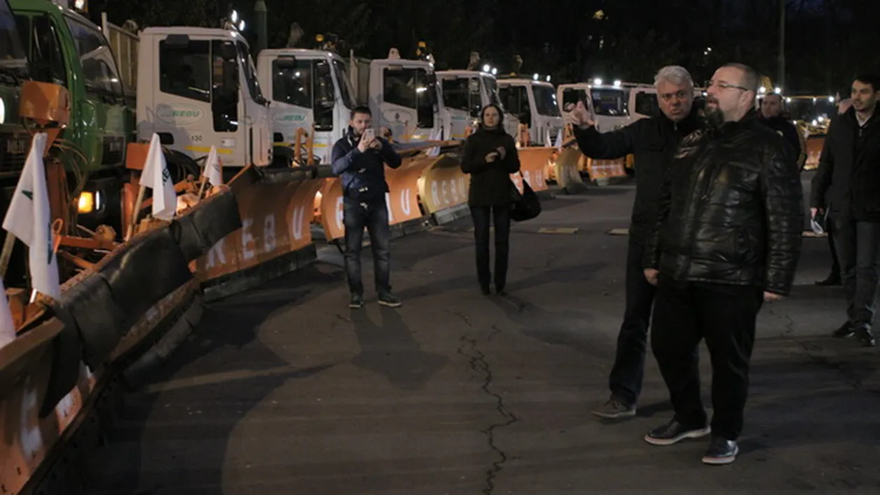 Primarul Cristian Popescu – Piedone s-a pregatit de iarna!