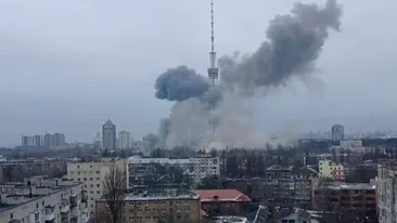 Cinci persoane au murit în atacul care a vizat turnul de televiziune din Kiev