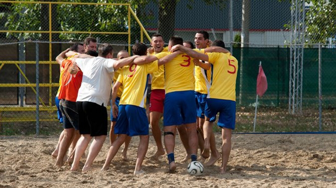 Au sfaramat "acadelele"! CS Electrica a devenit campioana la fotbal pe plaja