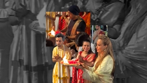 Iulia Vântur și Salman Khan, surprinși împreună la un ritual sacru. Filmarea din India s-a viralizat!