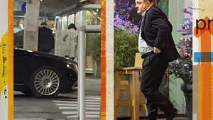 Vanghelie și amica lui s-au ascuns după ce au ieșit din restaurant! Ce l-a speriat pe fostul primar al Sectorului 5?