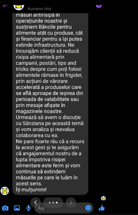 Reacția Lidl după gestul făcut de Sânziana Negru și Ștefan Floroaica/ Sursa foto: TikTok