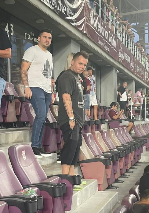 Codin Maticiuc, prezent la derby-ul Rapid – FCSB. Acesta nu ratează meciul echipei favorite