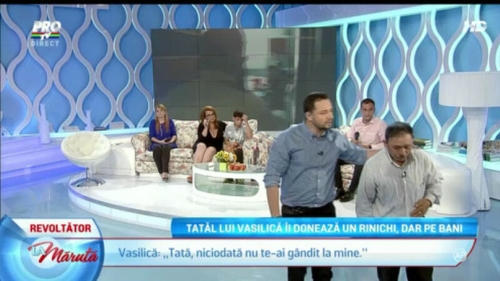 Criza de nervi a lui Cătălin Măruță, în direct. Și-a luat invitatul de guler și l-a dat afară din platou într-una dintre emisiunile difuzate de Pro Tv în urmă cu 8 ani