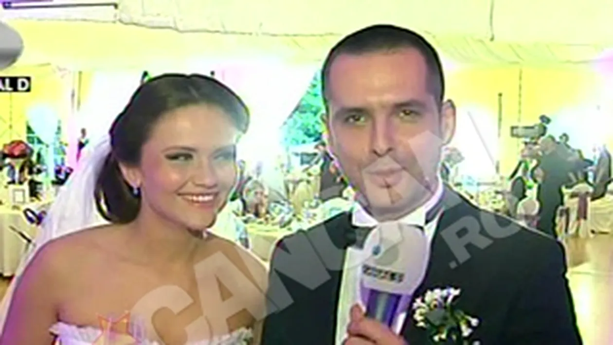 VIDEO Madalin Ionescu si-a facut  nunta emisiune! Pe Cristina o iubesc de mor! VEZI AICI toti invitatii