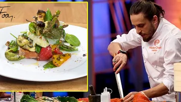 Cea mai tare rețetă de post a lui chef Foa de la Pro TV: Haloumi și salată de legume la grătar