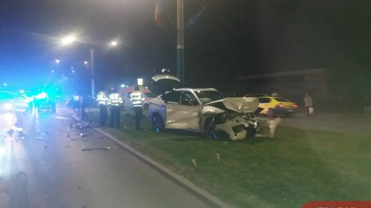 Nepotul lui Ilie Balaci, implicat într-un accident chiar în fața stadionului unde a fost depus fostul fotbalist