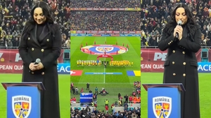 Cât a încasat Andra Măruță pentru cele 2 minute în care a cântat Imnul României, înaintea partidei România-Elveția de pe Arena Națională