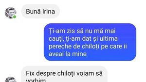 BANC | "Ți-am zis să nu mă mai cauți"