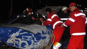 FOTO Fiul "Regelui asfaltului", la un pas sa-si piarda viata, intr-un accident rutier extrem de grav!