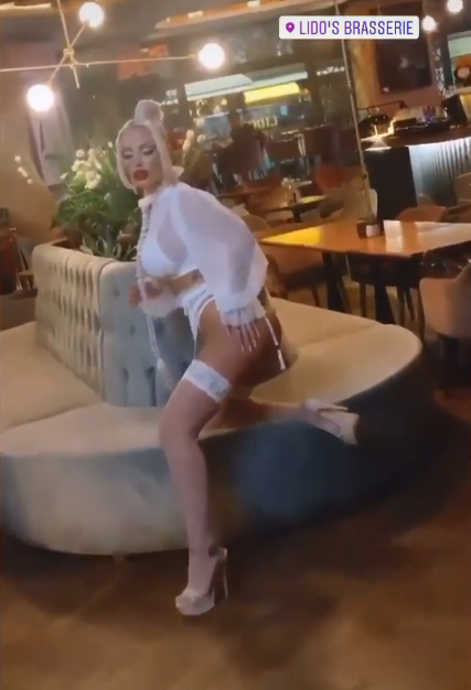 Loredana Chivu a pozat incendiar chiar în Hotelul Lido, al lui Mohammad Murad