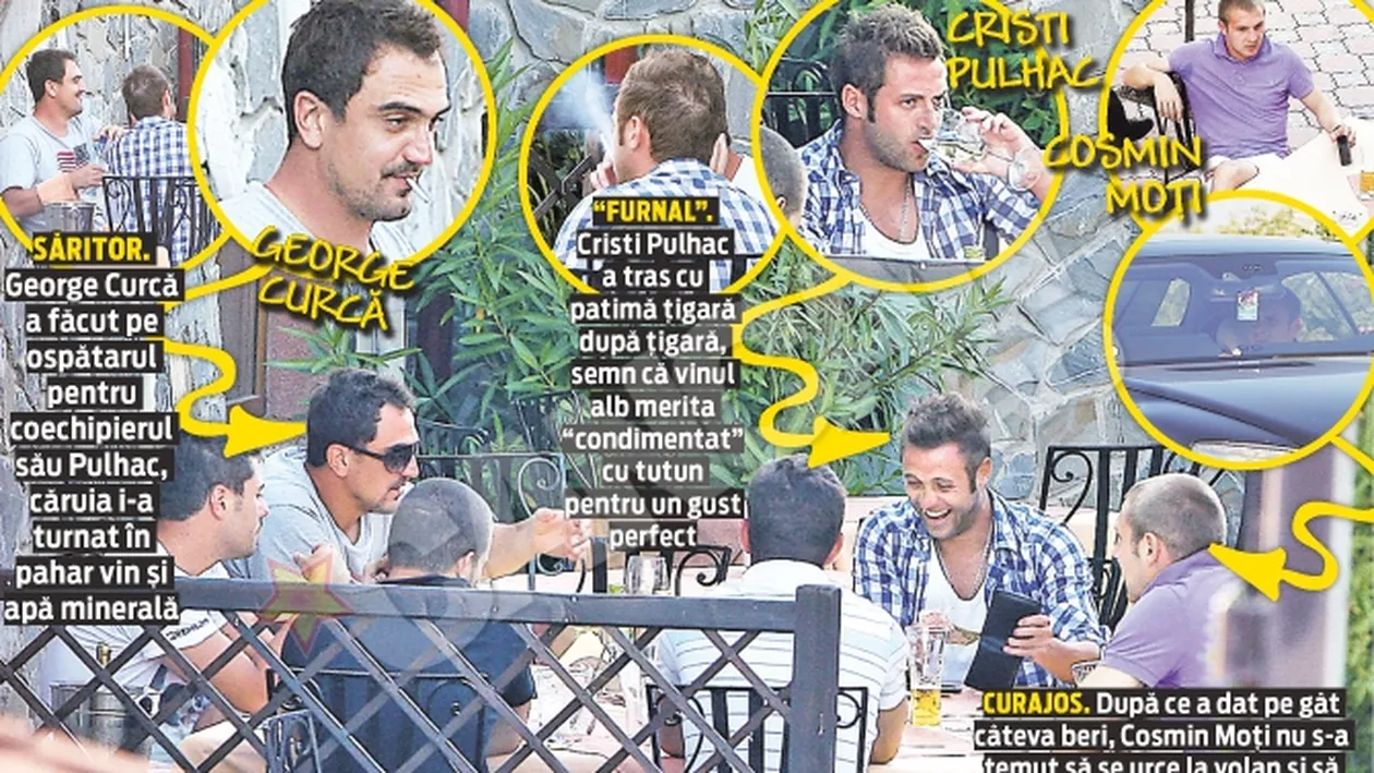 Dinamovistii se refac cu tigari si alcool