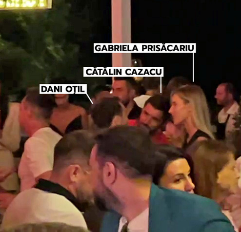 Dani Oțil și Gabriela Prisăcariu, într-unul dintre momentele când au fost unul lângă celălalt la LOFT (Foto: CANCAN.RO)