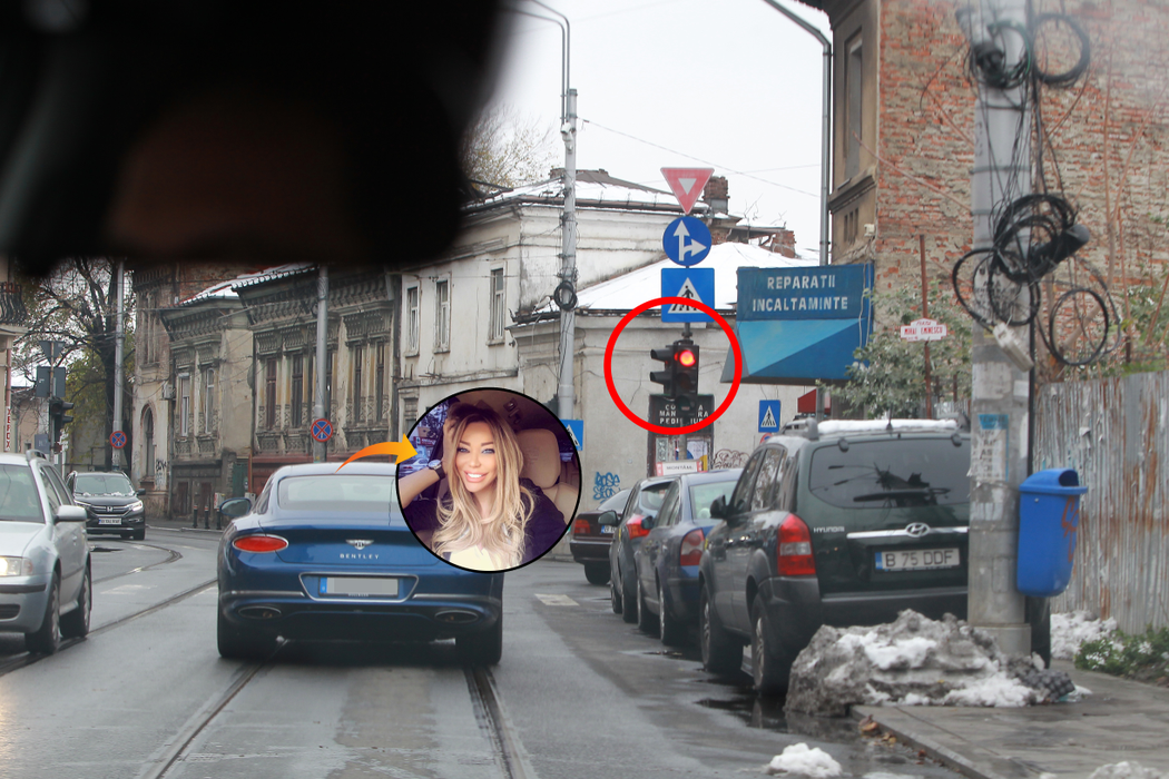 Bianca a trecut pe culoarea roșie a semaforului