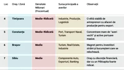 TOP 10 | Cele mai bogate orașe din România pe final de 2025. Pe primul loc nu e nici București, nici Cluj-Napoca