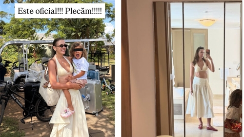 Emily Burghelea se întoarce în România, după ce a rămas blocată cu familia în Mauritius: ”Este oficial! Plecăm”