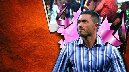 Adrian Ilie, fostul fotbalist al Generației de aur, a dansat intim cu o ”bombardieră”, dar a rămas… cu buza umflată!