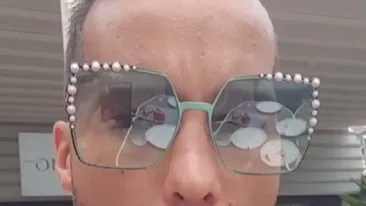 Bianca Drăgușanu și Tristan au ieșit în oraș cu fratele „frumușelului”! Cum s-a filmat iubitul blondinei cu ochelarii ei