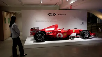 Ultimul monopost Ferrari condus de Michael Schumacher, scos la licitație! Recent, ceasurile pilotului au fost vândute cu 4 milioane de euro