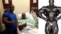 Ronnie Coleman s-a operat pentru a scapa de caruciorul cu rotile! Inainte de operatie a intrat pentru ultima oara in sala de forta