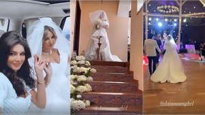 Daiana Anghel s-a căsătorit religios cu Sorin Gonțea! Fosta prezentatoare a strălucit în rochia de mireasă care a avut o croială sexy și provocatoare | FOTO