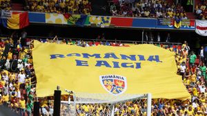 Fan zone EURO 2024 | România-Belgia s-a văzut în stradă. Fanii n-au mai încăput în Piaţa George Enescu. Imagini fabuloase