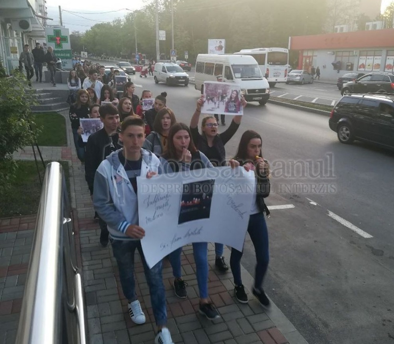 Colegii tinerei au demarat o acține de protest