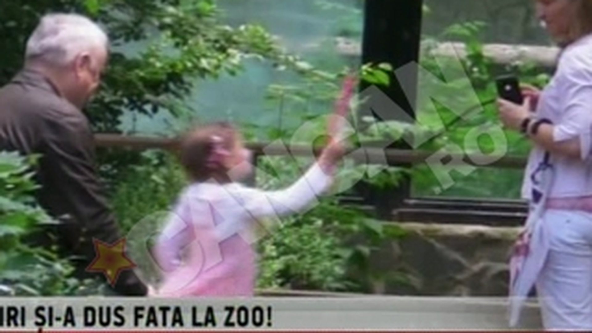 VIDEO Irinel Columbeanu a dus-o pe Irina la gradina zoologica! "Amandoi suntem foarte fericiti"
