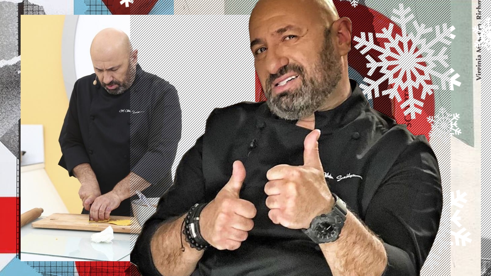 Chef Cătălin Scărlătescu face propuneri inedite pentru masa de Crăciun: ”Hai să tăiem ceapă, cartofi, chestii vegetariene. Legumele n-au nervi și nu suferă când sunt tăiate!”