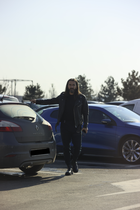 Tibi Clenci conduce un Renault Megane/ Sursă foto: CANCAN.RO